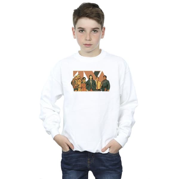 Marvel Boys Loki TVA Group Sweatshirt