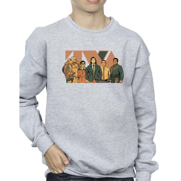 Marvel Pojkar Loki TVA Group Sweatshirt