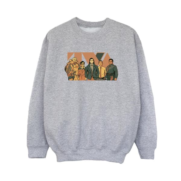 Marvel Pojkar Loki TVA Group Sweatshirt