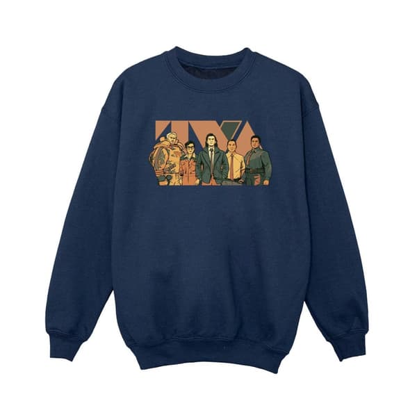 Marvel Pojkar Loki TVA Group Sweatshirt