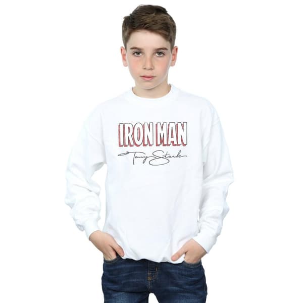 Marvel Boys Iron Man AKA Tony Stark Sweatshirt