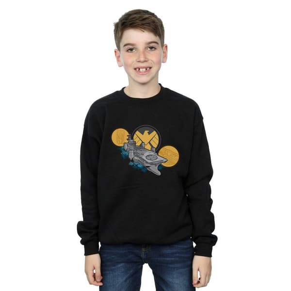 Marvel Boys S.H.I.E.L.D. Hellicarrier Sweatshirt