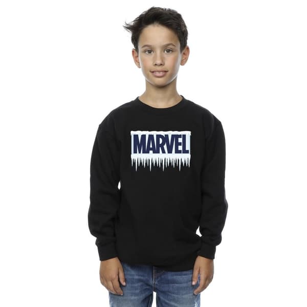 Marvel Boys Icicle Logo Sweatshirt