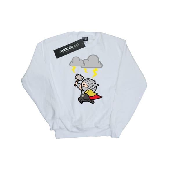 Marvel Dam/Tjej Kawaii Thor God Of Thunder Sweatshirt