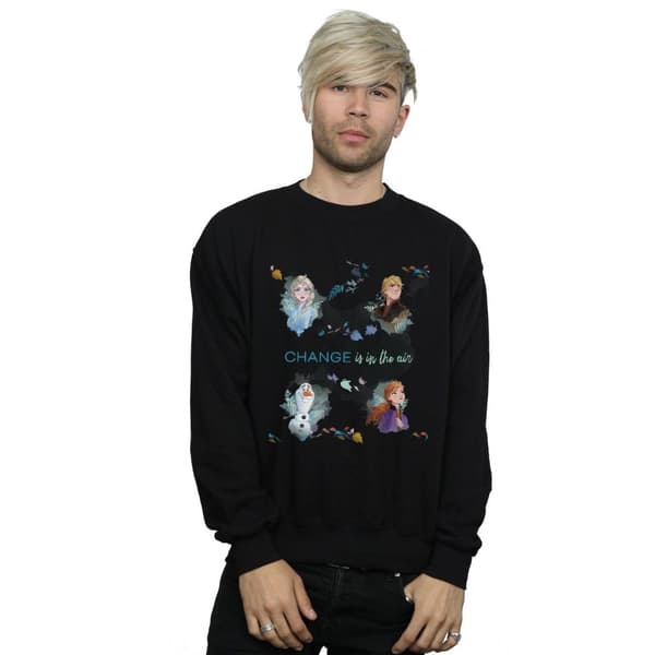 Disney Mens Frozen 2 Change Is In The Air Sweatshirt