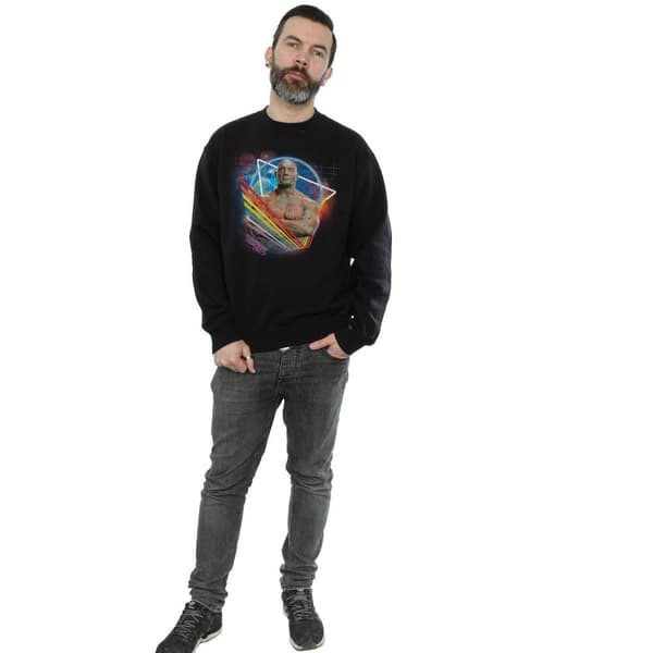 Marvel Guardians Of The Galaxy Neon Drax Sweatshirt för herrar