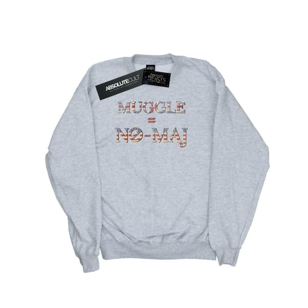 Fantastic Beasts Mens No Muggle No Maj Sweatshirt