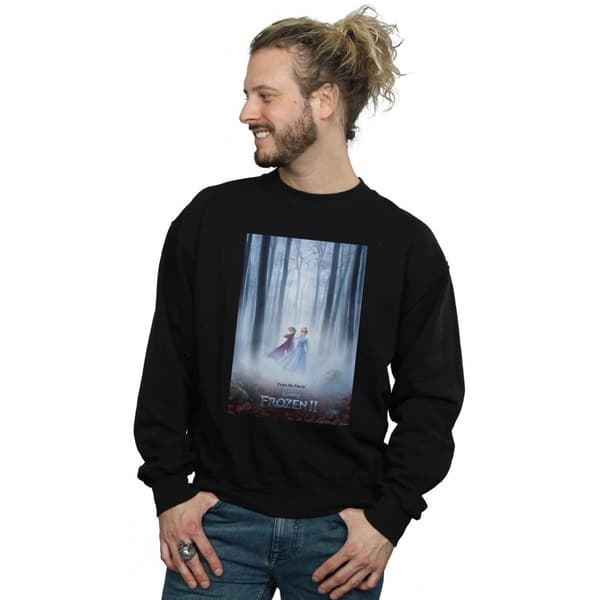 Disney Mens Frozen 2 Movie Poster Sweatshirt