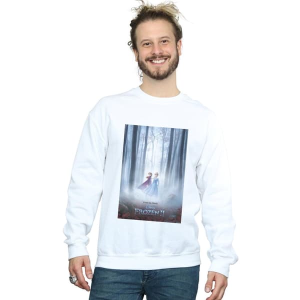 Disney Mens Frozen 2 Movie Poster Sweatshirt