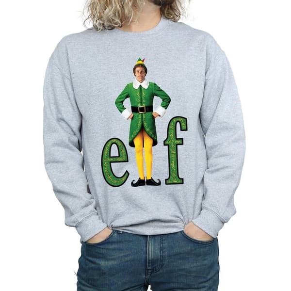 Elf Mens Buddy Logo Sweatshirt