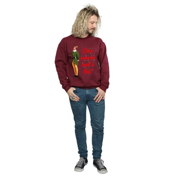 Elf Mens Hug Buddy Sweatshirt