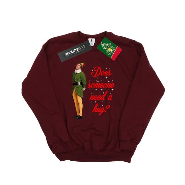 Elf Mens Hug Buddy Sweatshirt