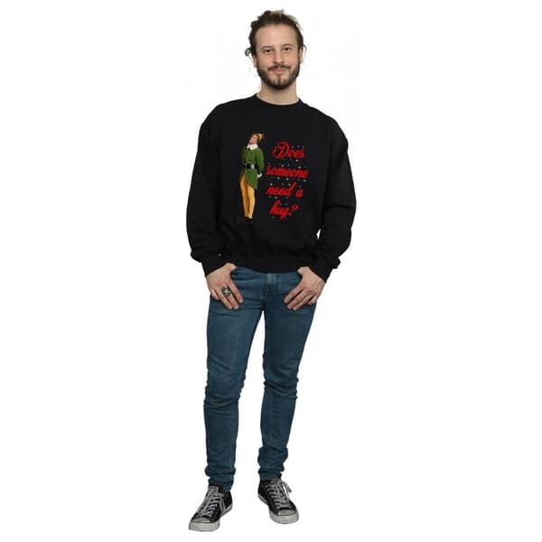 Elf Mens Hug Buddy Sweatshirt