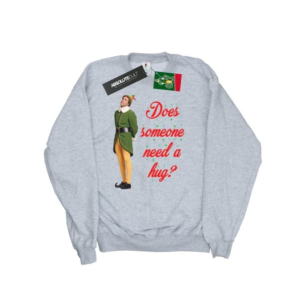 Elf Mens Hug Buddy Sweatshirt