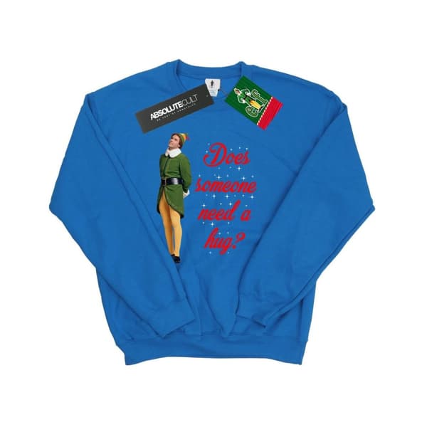 Elf Mens Hug Buddy Sweatshirt