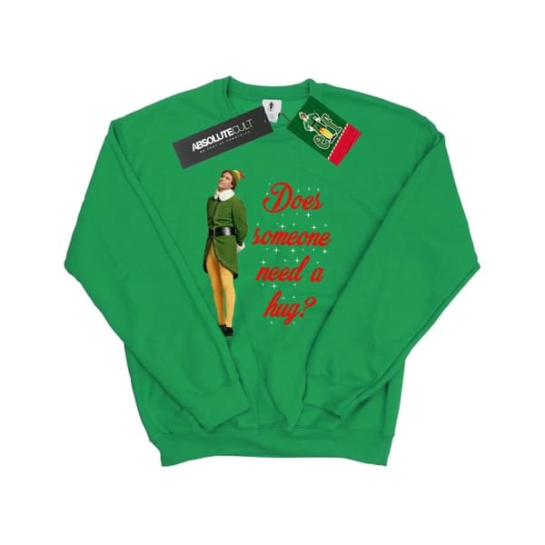 Elf Mens Hug Buddy Sweatshirt