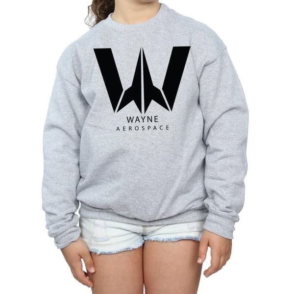 DC Comics Girls Justice League Movie Wayne Aerospace Sweatshirt