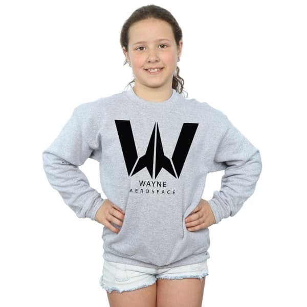 DC Comics Girls Justice League Movie Wayne Aerospace Sweatshirt