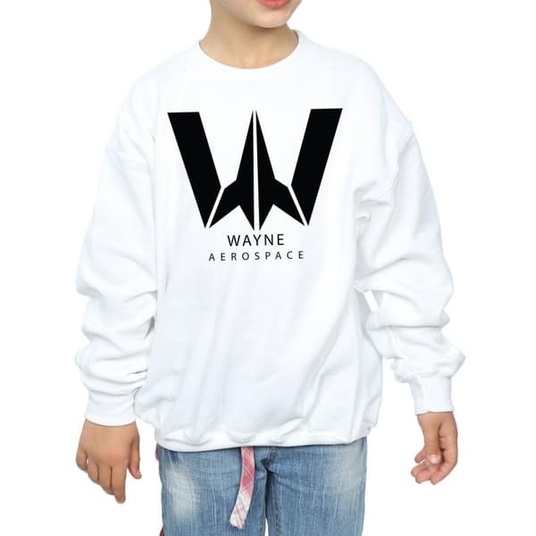 DC Comics Girls Justice League Movie Wayne Aerospace Sweatshirt