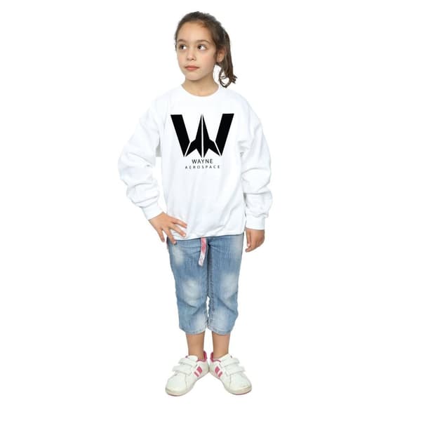 DC Comics Girls Justice League Movie Wayne Aerospace Sweatshirt