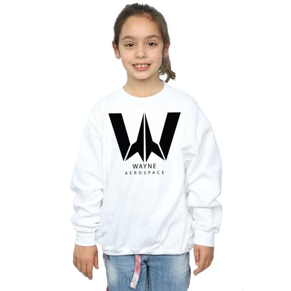 DC Comics Girls Justice League Movie Wayne Aerospace Sweatshirt