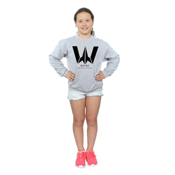 DC Comics Girls Justice League Movie Wayne Aerospace Sweatshirt