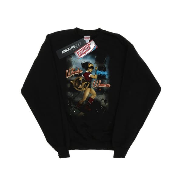 DC Comics Pojkar Wonder Woman Bombshell Cover Sweatshirt