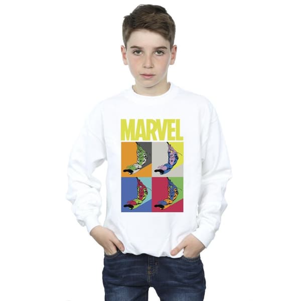 Marvel Boys Spider-Man Pop Art Sweatshirt