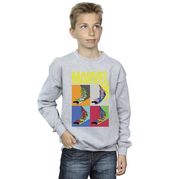 Marvel Boys Spider-Man Pop Art Sweatshirt