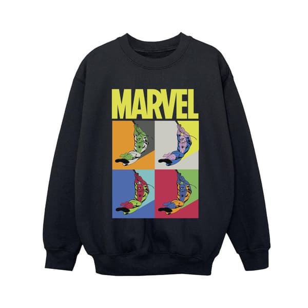 Marvel Boys Spider-Man Pop Art Sweatshirt