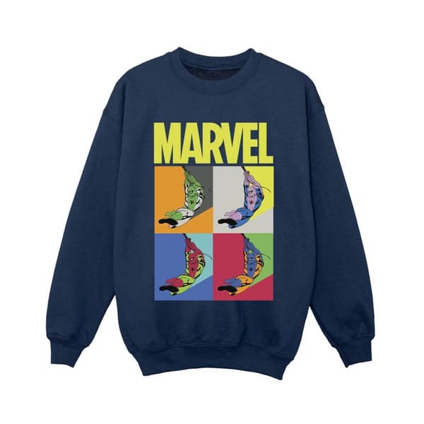 Marvel Boys Spider-Man Pop Art Sweatshirt