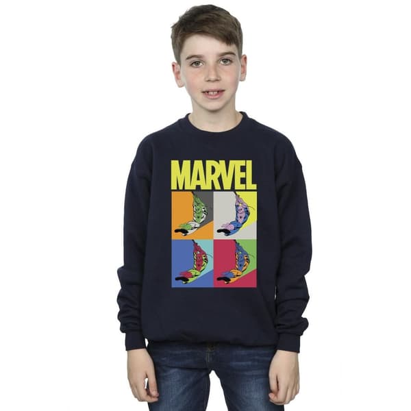 Marvel Boys Spider-Man Pop Art Sweatshirt