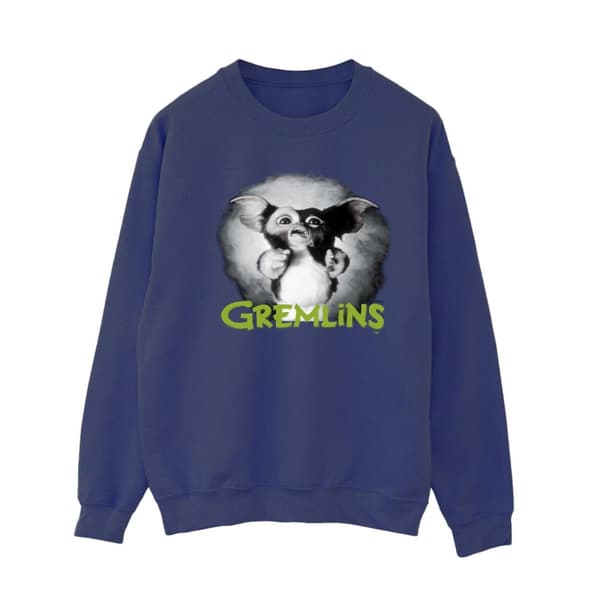 Gremlins Womens/Ladies Scared Green Sweatshirt