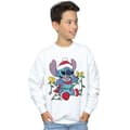 Miniatyrbild 2 av 3: Disney Lilo And Stitch - Sweatshirt med julbelysning för pojkar