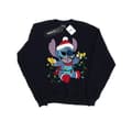 Miniatyrbild 1 av 3: Disney Lilo And Stitch - Sweatshirt med julbelysning för pojkar