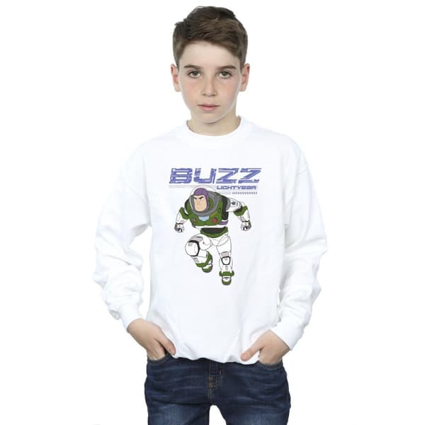 Disney Boys Lightyear Buzz Jump To Action Sweatshirt