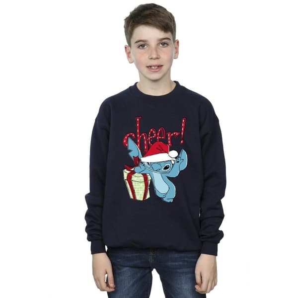 Disney Boys Lilo And Stitch Cheer Sweatshirt