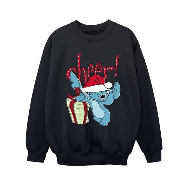 Disney Boys Lilo And Stitch Cheer Sweatshirt
