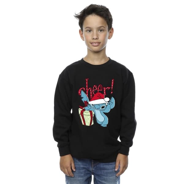 Disney Boys Lilo And Stitch Cheer Sweatshirt