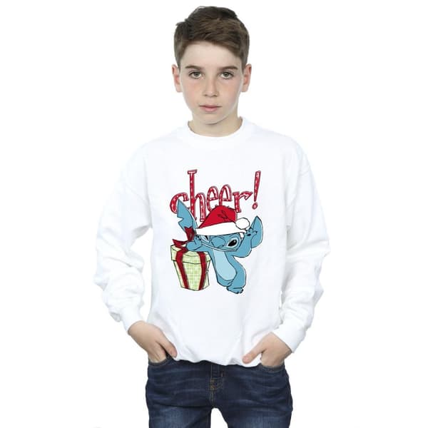 Disney Boys Lilo And Stitch Cheer Sweatshirt