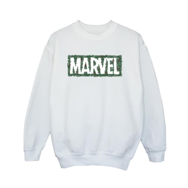 Marvel Pojkar - Sweatshirt med Holly-logga