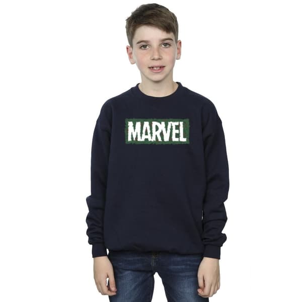 Marvel Pojkar - Sweatshirt med Holly-logga