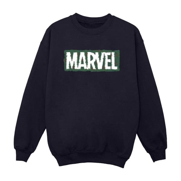 Marvel Pojkar - Sweatshirt med Holly-logga