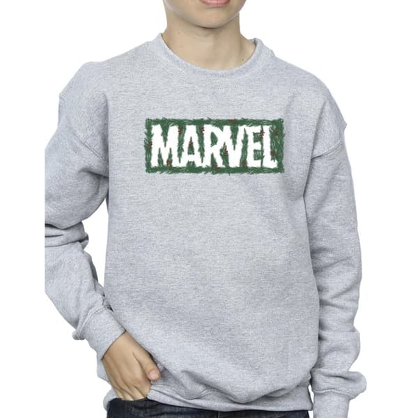 Marvel Pojkar - Sweatshirt med Holly-logga