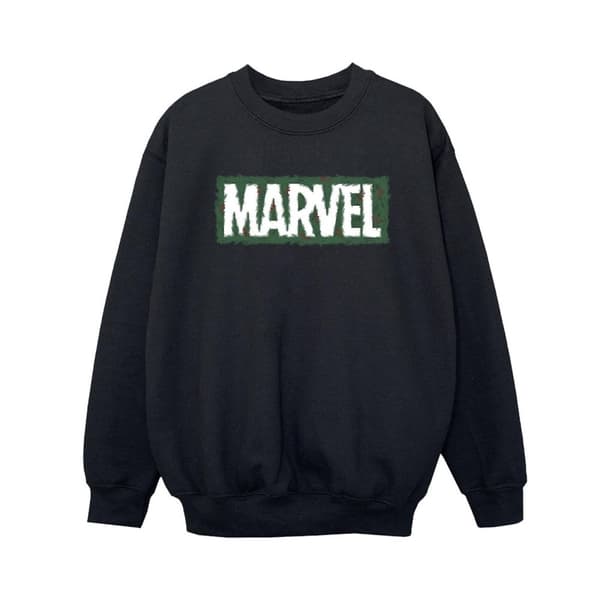 Marvel Pojkar - Sweatshirt med Holly-logga