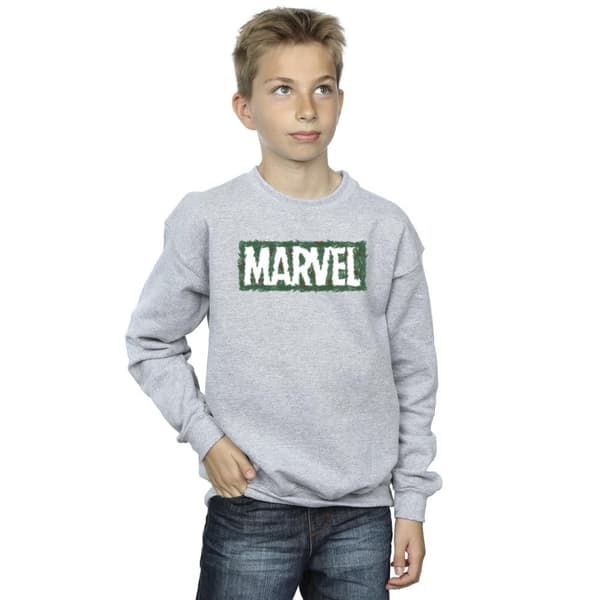 Marvel Pojkar - Sweatshirt med Holly-logga