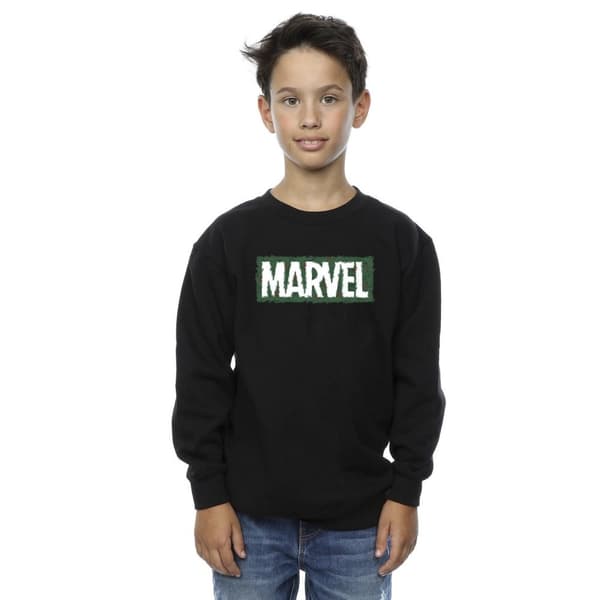 Marvel Pojkar - Sweatshirt med Holly-logga
