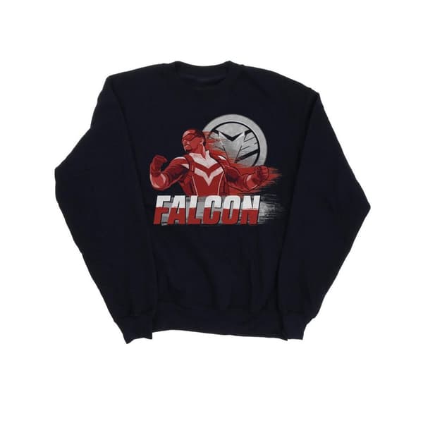 Marvel Girls The Falcon And The Winter Soldier Falcon Red Fury Sweatshirt