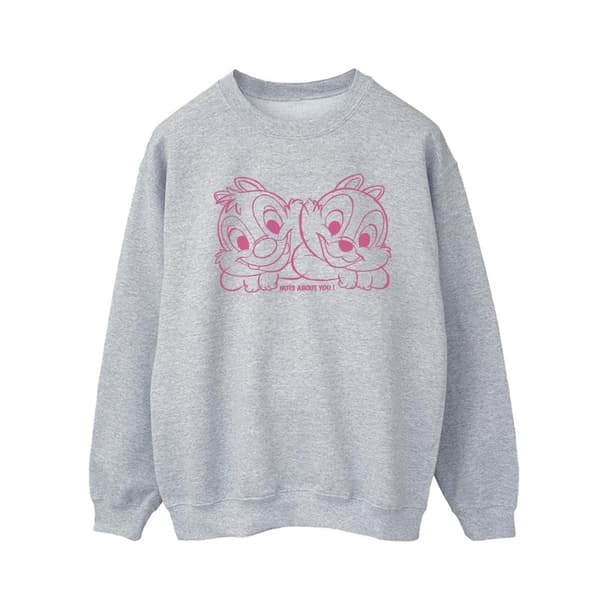 Disney Mens Chip ´n´ Dale Nuts About You Sweatshirt