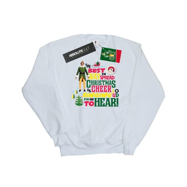 Elf Mens Christmas Cheer Sweatshirt